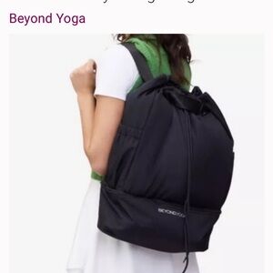 Beyond Yoga Black Backpack